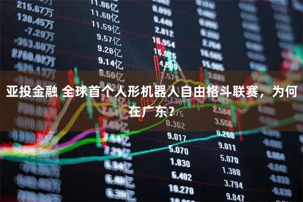 亚投金融 全球首个人形机器人自由格斗联赛,为何在广东?